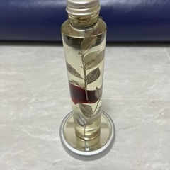 プリザーブドフラワー ボトル ライト付き 赤いバラ