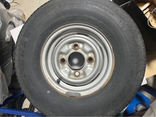 145/95R10　ミゼット2 K100C P 10インチタイヤ・ホイールセット 4