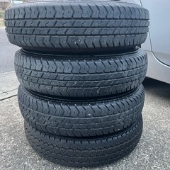 145/95R10　ミゼット2 K100C P 10インチタイヤ・ホイールセット 4の画像