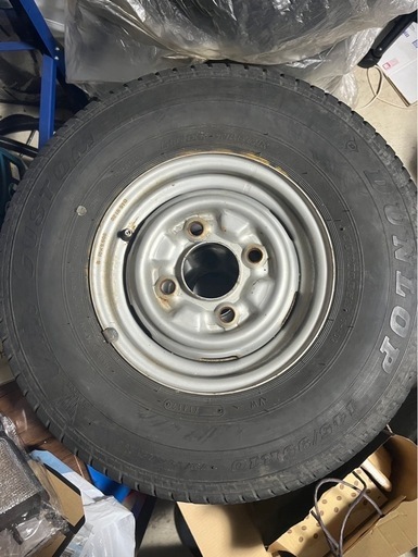 145/95R10　ミゼット2 K100C P 10インチタイヤ・ホイールセット 4