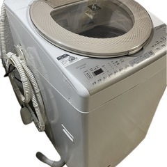 sharp洗濯機2017年製の画像