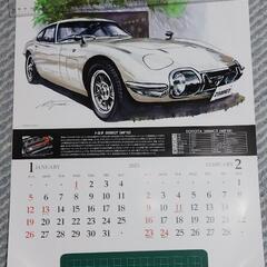 取引中2025年名車カレンダーの画像