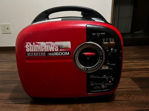 インバーター発電機 新ダイワ IEG1600M 防音 軽量 50/60Hz shindaiwa インバーター発電機
