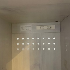棚　コンセント付きの画像