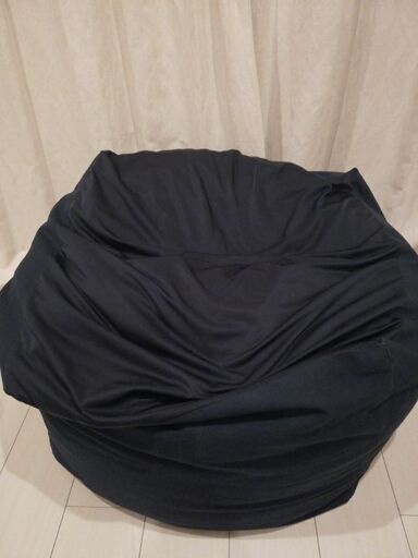 【お取引完了】無印良品　体にフィットするソファ（ネイビーカバー付）