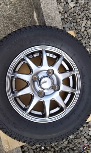 ホイール、タイヤ  軽トラ、軽バン