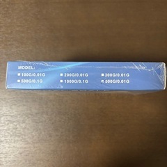 デジタルスケール 500g/0.01g アクセサリー 業務用 新品 未開封の画像