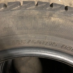 ヨコハマ 185/60r15 スタッドレス 4本の画像