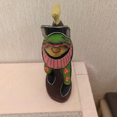 カエルの置き物の画像