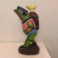 カエルの置き物の画像