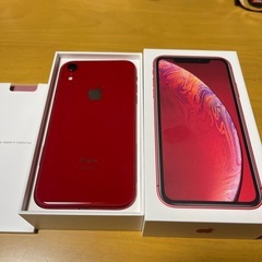 iPhone XR 128GB レッド　美品