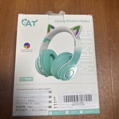猫耳ヘッドフォンの画像