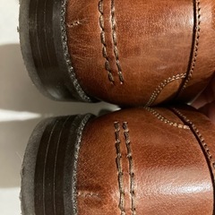 【値下/中古】 DIEGO BELLINI ディエゴベリーニ フラット レザー コイン ローファーの画像