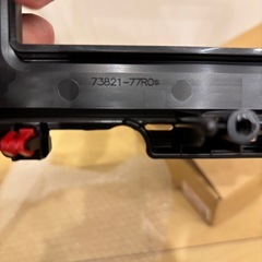 新車外し ジムニーシエラ 純正7インチ ナビパネルの画像
