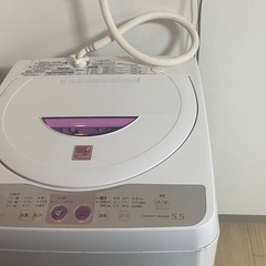 シャープ洗濯機の画像