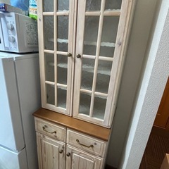 決まりました！ニトリ　食器棚　シナモ (60ＷＨ)