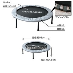 家庭用トランポリン の画像