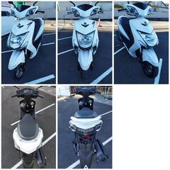 【ご成約】★大分県大分市発★全国陸送手配可能★ ヤマハ シグナスX SR3型 白 ■動画あり SE44J 国内モデルの画像