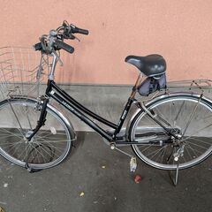 [お話中]自転車　26インチ黒