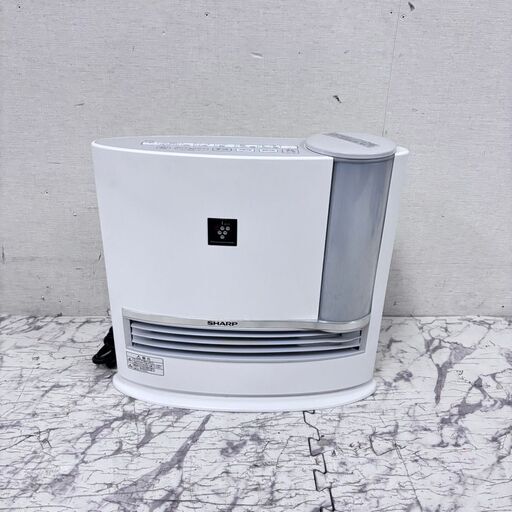 N 21111  加湿セラミックファンヒーター SHARP 2018年製 50/60Hz ◆大阪市内・東大阪市他 6,000円以上ご購入で無料配達いたします！◆ ※京都・高槻・枚方方面◆神戸・西宮・尼崎方面◆生駒方面　それぞれ条件付き無料配送あり！