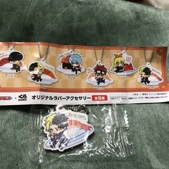 くら寿司　マッシュル　ラバーアクセサリー　レイン