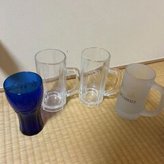 お譲りします！）中古のコップやワイングラス、カクテルグラス、ビールなどなどの画像
