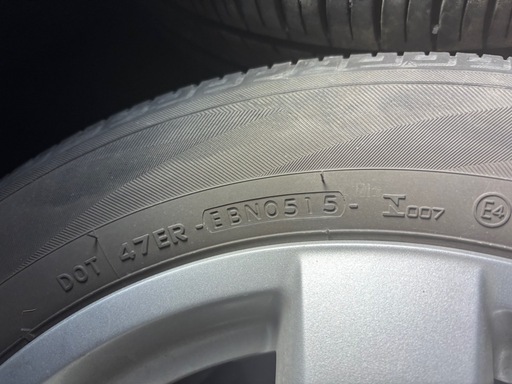 エクストレイル純正ホイール 17インチ6.5j +45