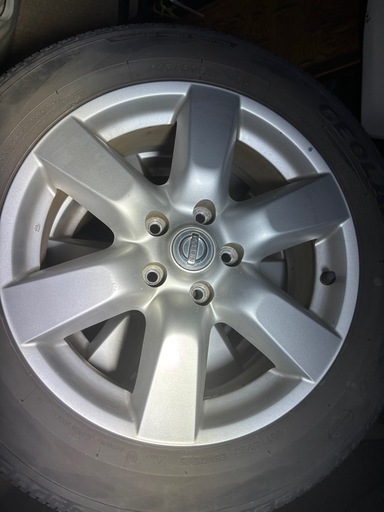 エクストレイル純正ホイール 17インチ6.5j +45