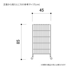 ワイヤーワゴン クローム　陳列用ワイヤーワゴンの画像