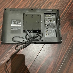 SHARP18インチ壁がけテレビの画像