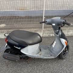 実働車　スズキ　レッツ4 バイク　原付の画像