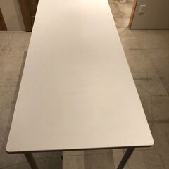 無印良品　メラミン天板デスク　幅150㎝の画像