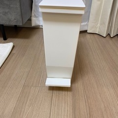 【新品未使用】フタ左右開閉変更可　ゴミ箱