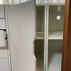 イケア　アレクス　引き出しユニットの画像