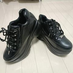 厚底スニーカー24.5-25.5くらい