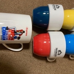 アウトドア　365BASE outdoor hostel　陶器マグカップ　4個セットの画像