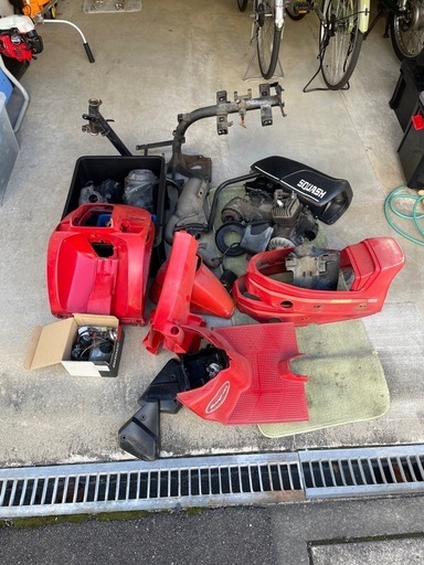 HONDA スカッシュ　バラバラ　早期売却希望　引き取り限定