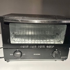 IRISOHYAMA トースター　ブラックの画像