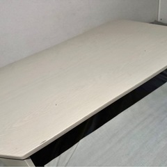 ローテーブル　ホワイト木目　ニトリの画像