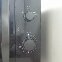 電子レンジ 購入2ヶ月ほぼ新品未使用 黒 型番SJM-M20HFAE3 の画像