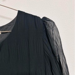 【新品】✨ロングワンピース　黒の画像