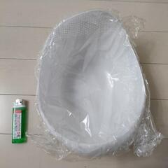 新品未使用品　米とぎ＆野菜洗いボウルの画像