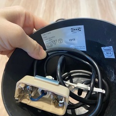 電球付　IKEA ペンダントライト　ダウンライトの画像
