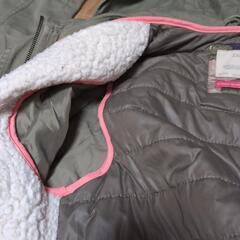 中古★ZALAキッズ　カーキ　コートの画像