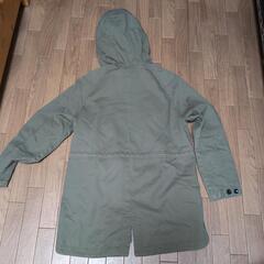 中古★ZALAキッズ　カーキ　コートの画像