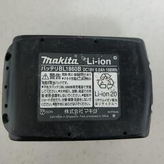 【中古】マキタバッテリー　18V6.0Ahの画像