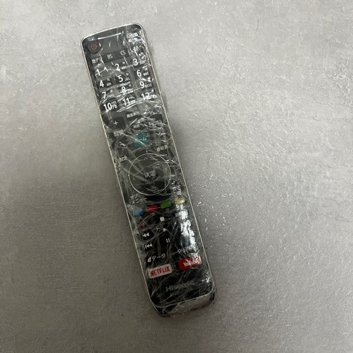 hisense 4K 43E6800 anataIRO スタンド等 付き