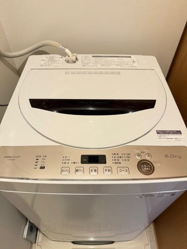 洗濯機　ES-GE6E