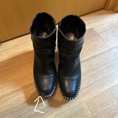 MOUSSY ウッドソールブーツの画像