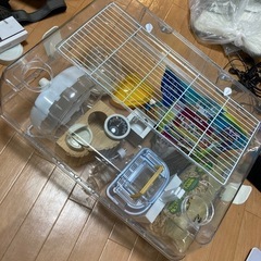 ハムスター飼育用品一式の画像
